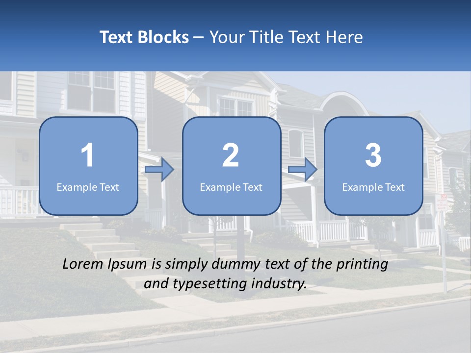 Investment Cloud Home PowerPoint Template