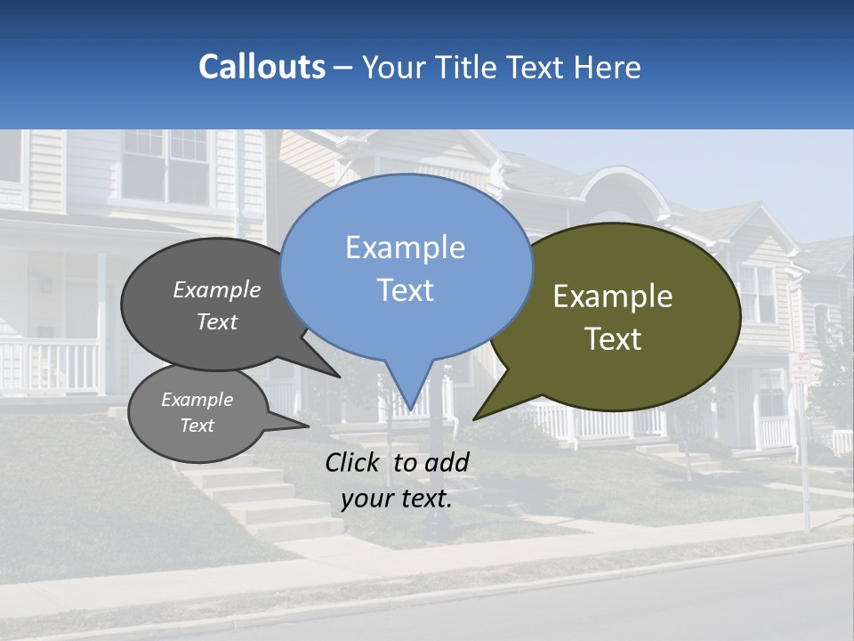 Investment Cloud Home PowerPoint Template