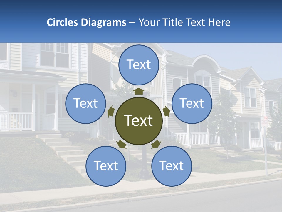 Investment Cloud Home PowerPoint Template