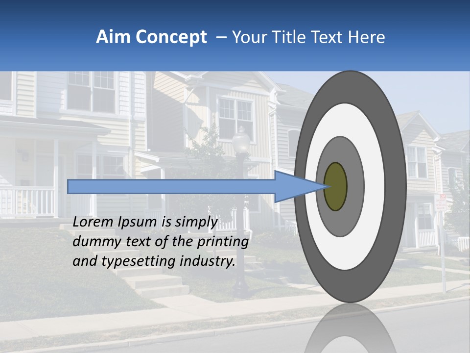 Investment Cloud Home PowerPoint Template