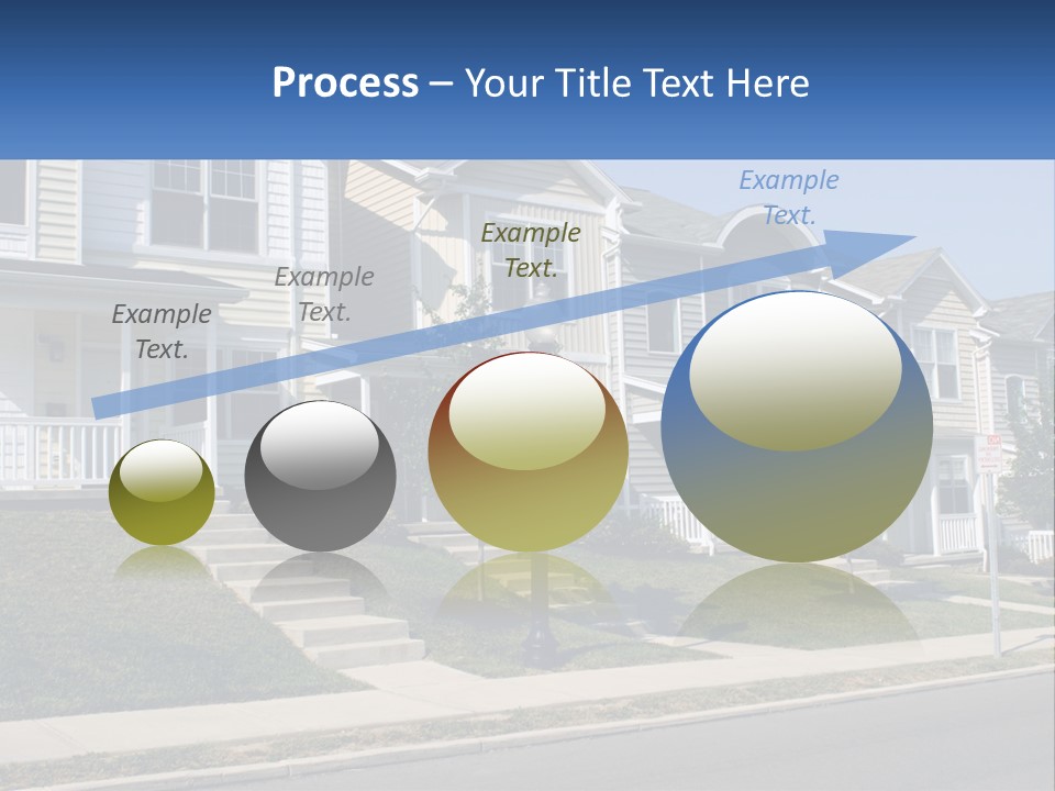 Investment Cloud Home PowerPoint Template