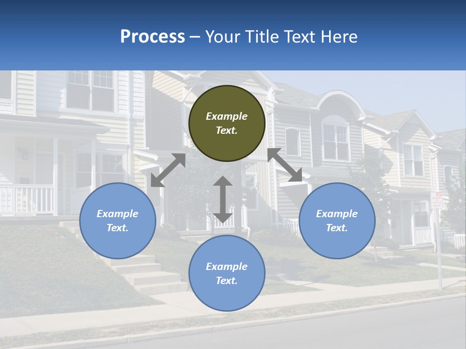 Investment Cloud Home PowerPoint Template
