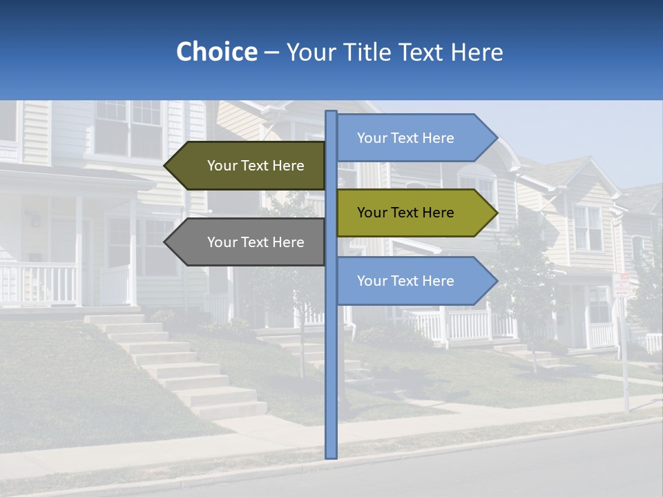 Investment Cloud Home PowerPoint Template