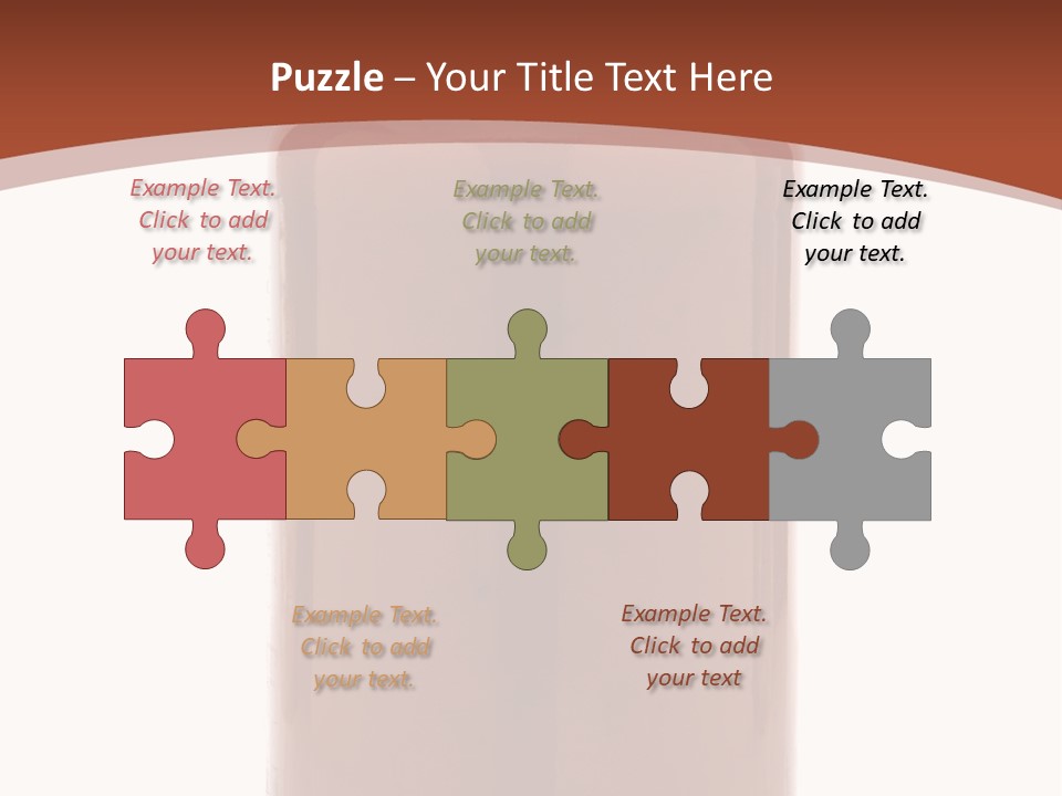 Small Architecture Grass PowerPoint Template