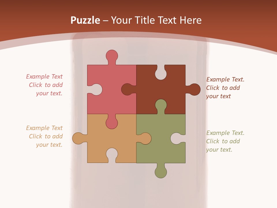 Small Architecture Grass PowerPoint Template