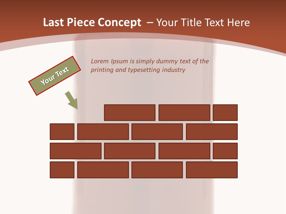 Small Architecture Grass PowerPoint Template