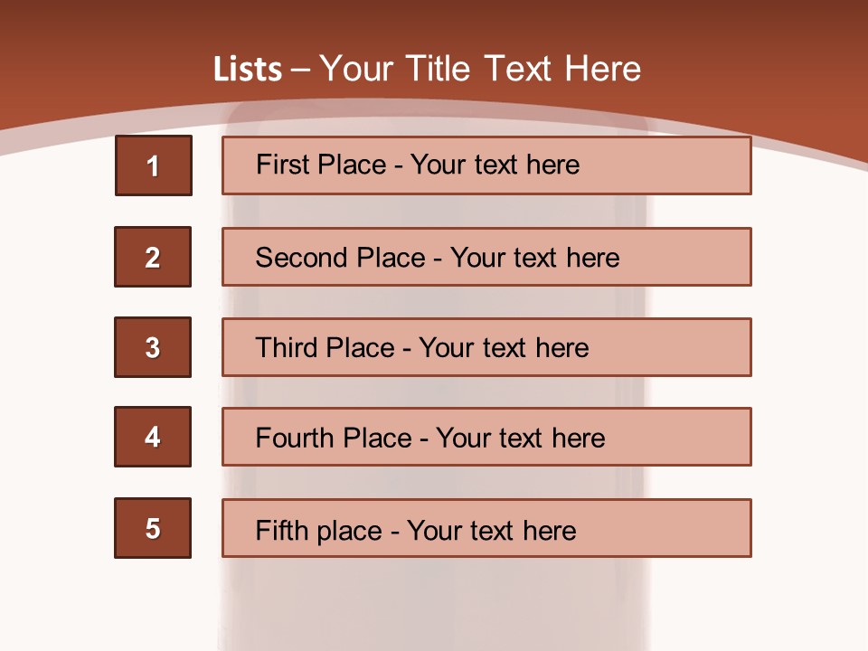 Small Architecture Grass PowerPoint Template