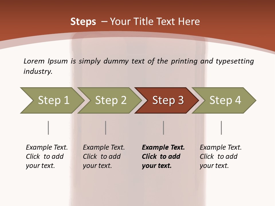 Small Architecture Grass PowerPoint Template