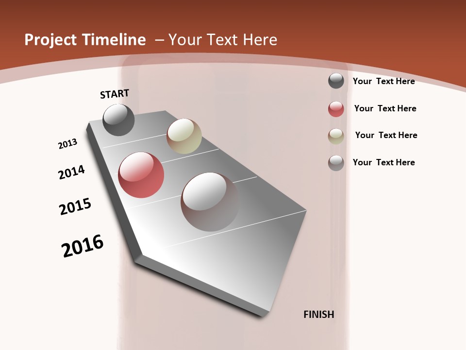 Small Architecture Grass PowerPoint Template