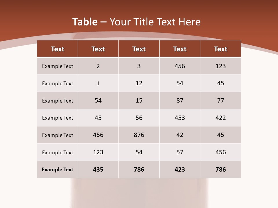 Small Architecture Grass PowerPoint Template