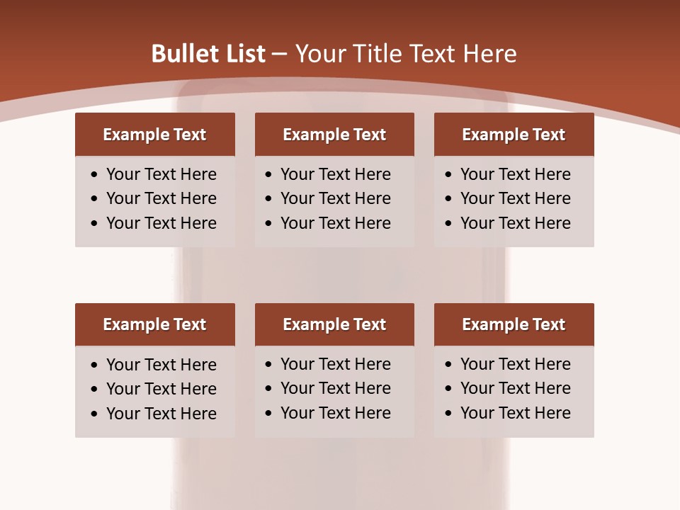 Small Architecture Grass PowerPoint Template