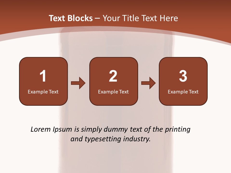 Small Architecture Grass PowerPoint Template