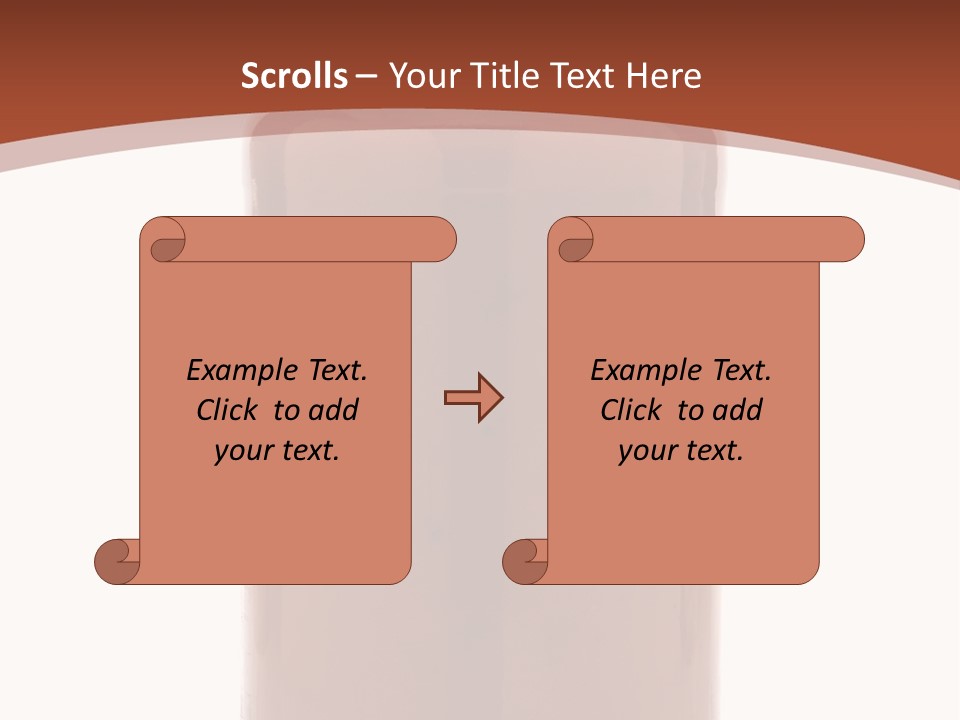 Small Architecture Grass PowerPoint Template