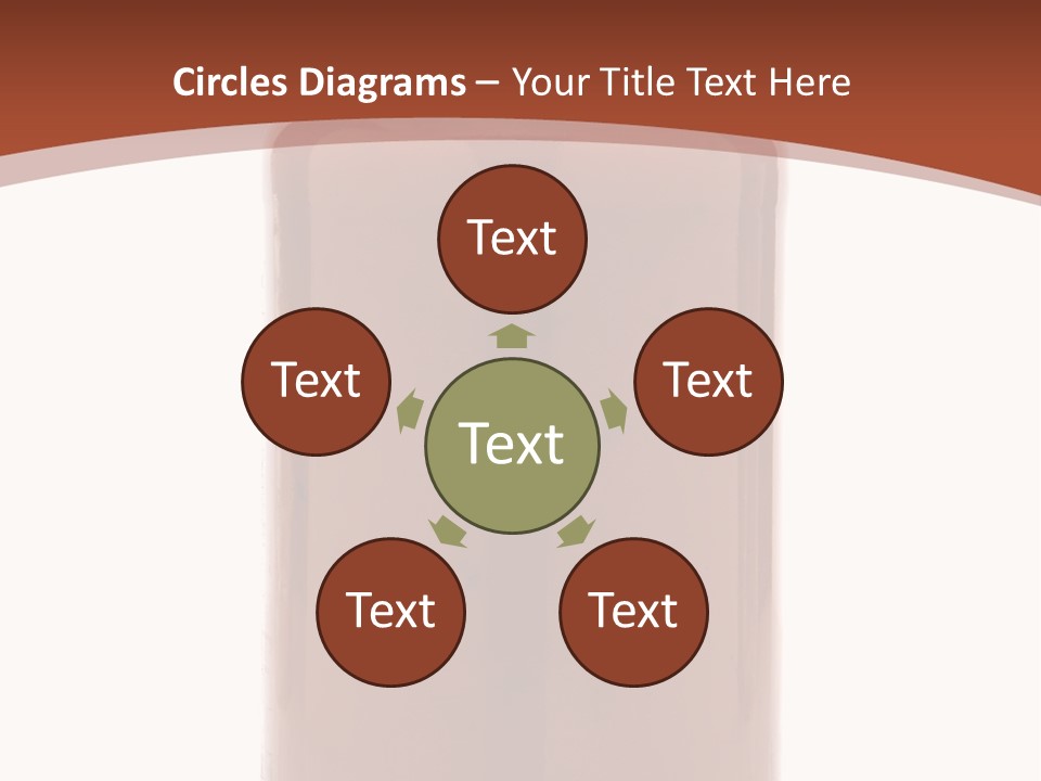 Small Architecture Grass PowerPoint Template