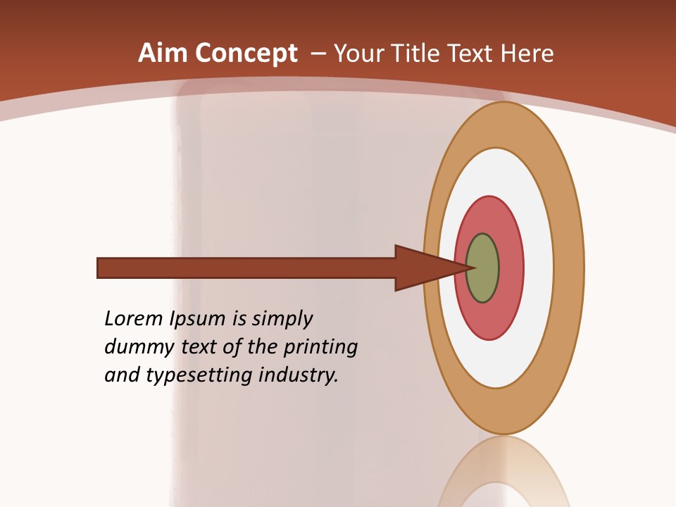 Small Architecture Grass PowerPoint Template