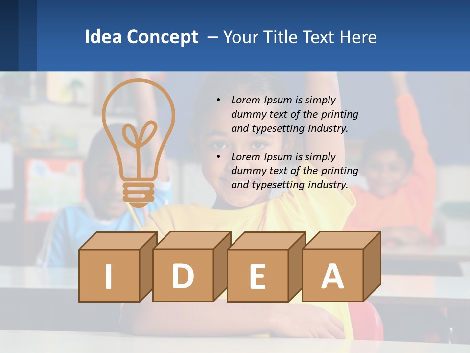 Man Home Human Hand PowerPoint Template