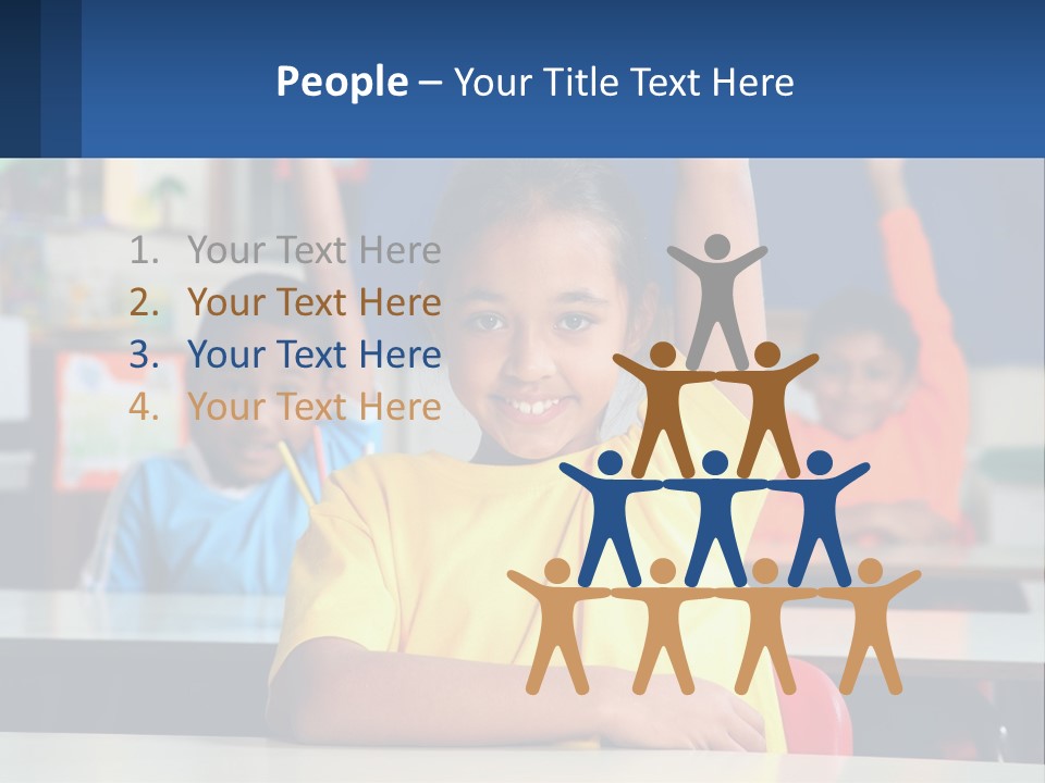 Man Home Human Hand PowerPoint Template