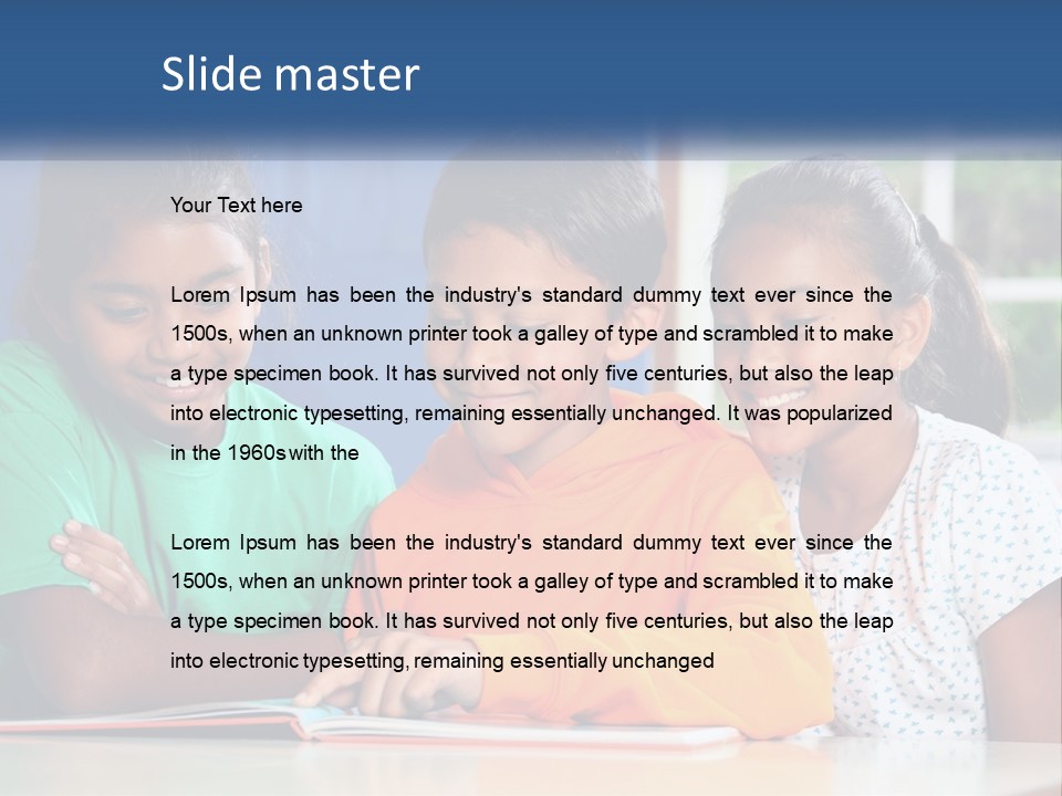 Sale Construct Blue Sky PowerPoint Template