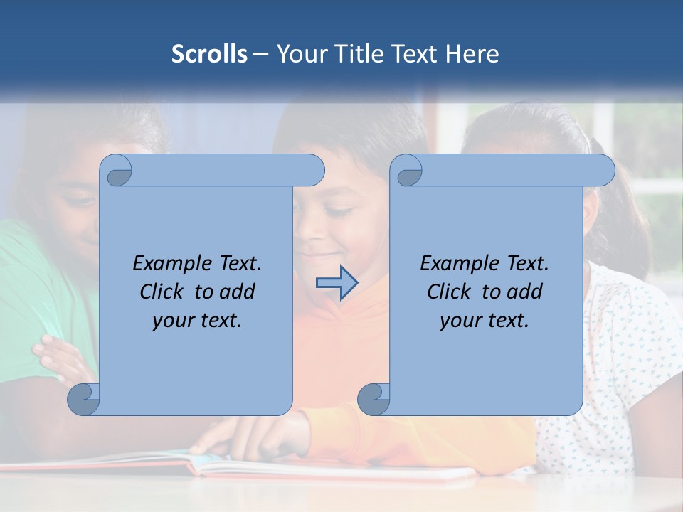 Sale Construct Blue Sky PowerPoint Template