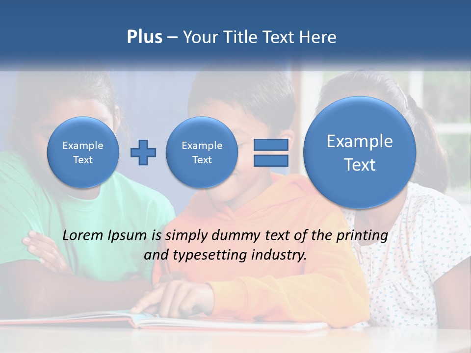 Sale Construct Blue Sky PowerPoint Template