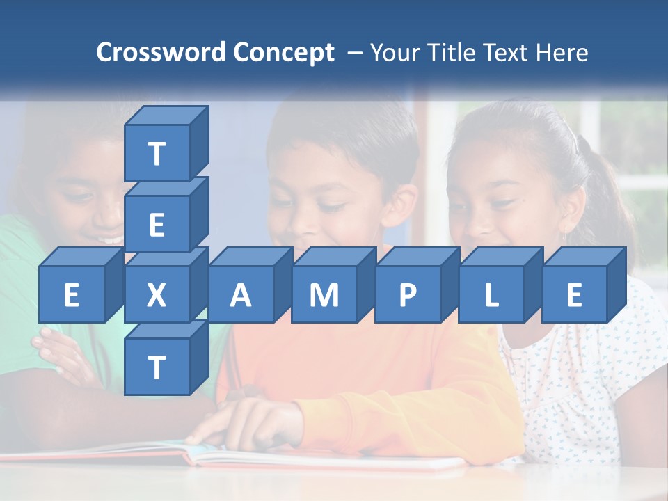 Sale Construct Blue Sky PowerPoint Template