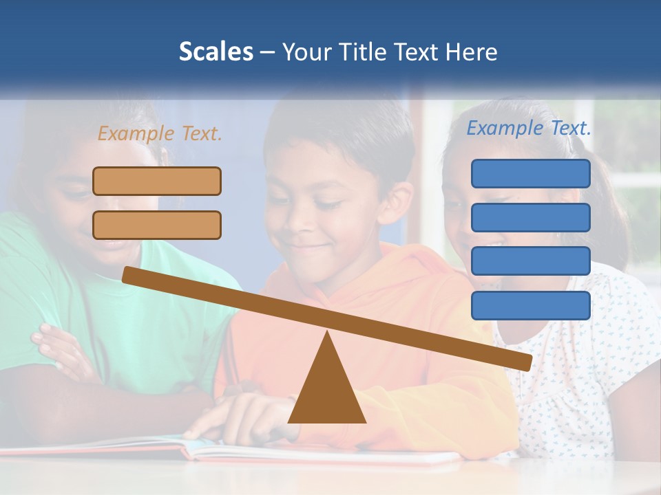 Sale Construct Blue Sky PowerPoint Template