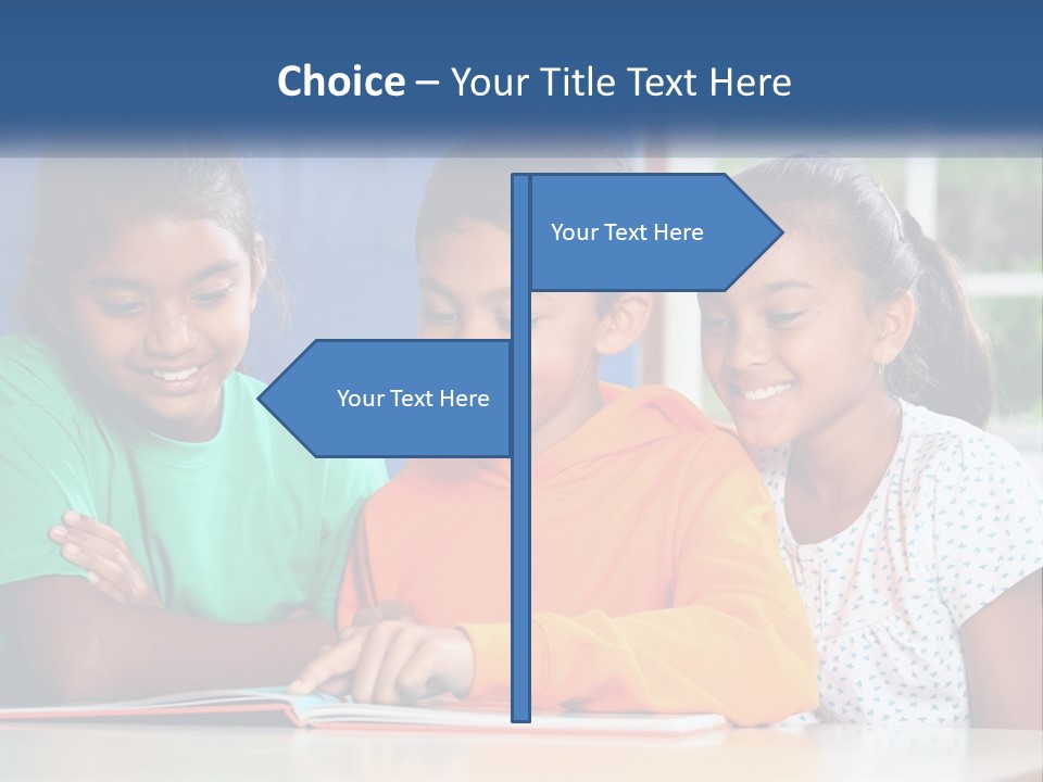 Sale Construct Blue Sky PowerPoint Template