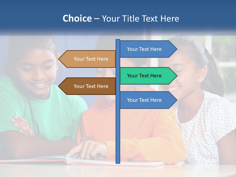 Sale Construct Blue Sky PowerPoint Template