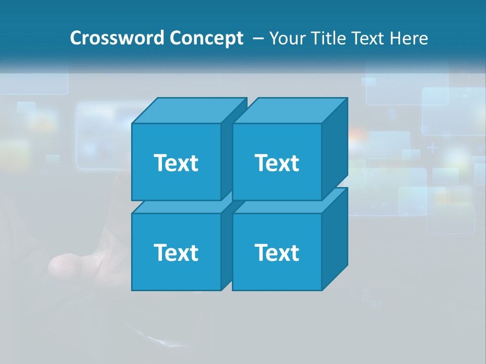 Conceptual Business Background PowerPoint Template