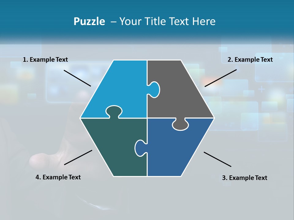 Conceptual Business Background PowerPoint Template