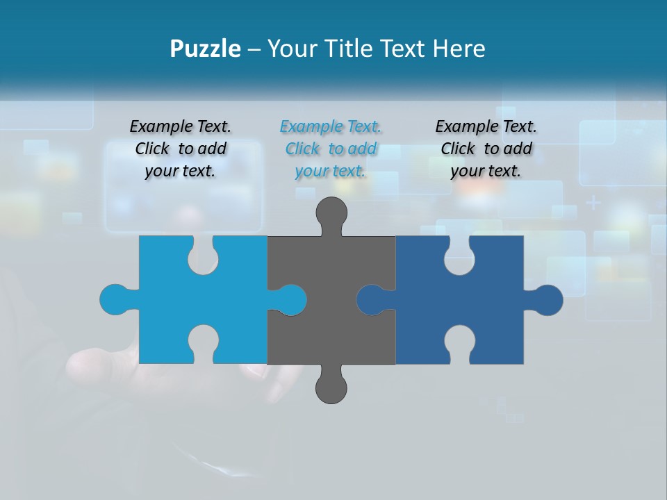 Conceptual Business Background PowerPoint Template