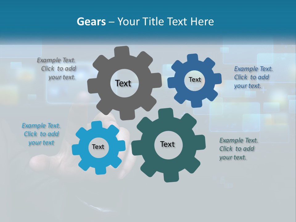 Conceptual Business Background PowerPoint Template