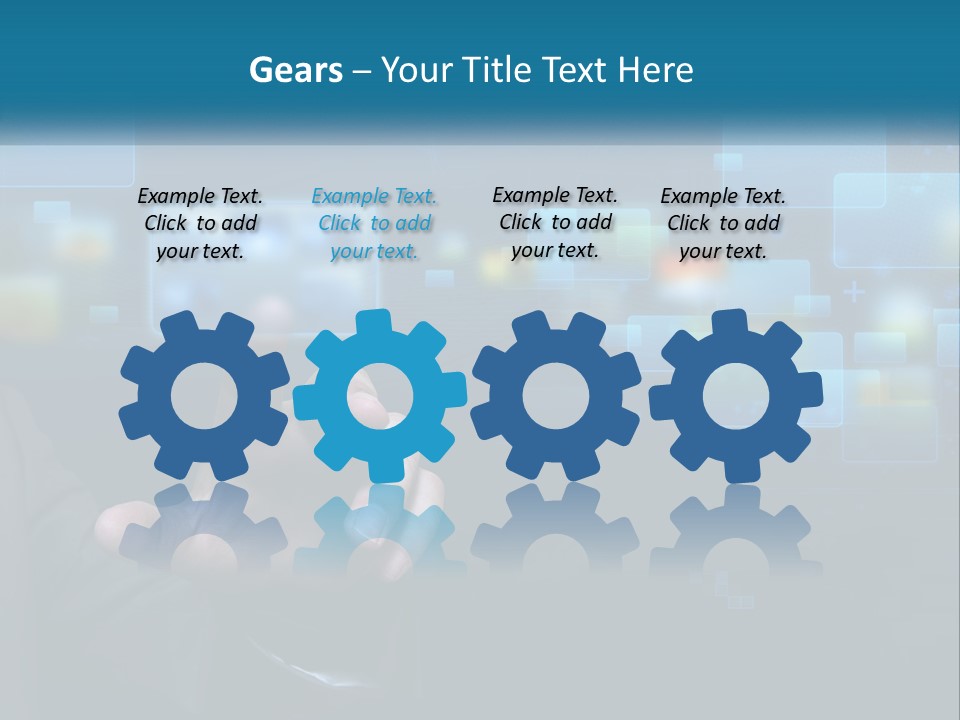 Conceptual Business Background PowerPoint Template