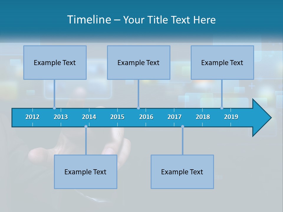 Conceptual Business Background PowerPoint Template