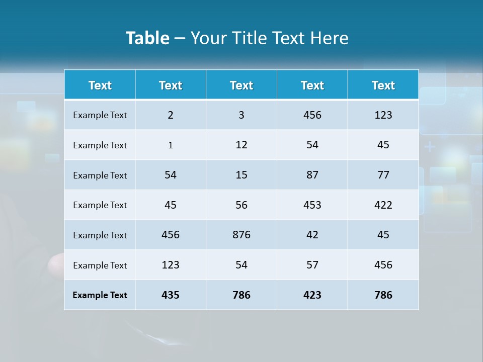 Conceptual Business Background PowerPoint Template