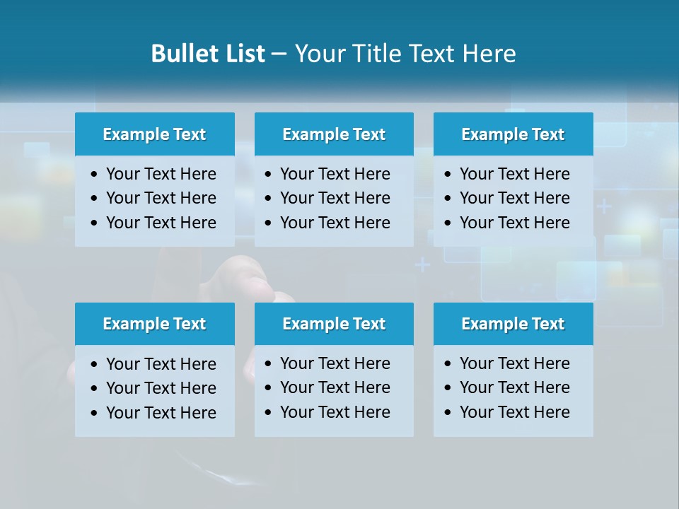 Conceptual Business Background PowerPoint Template