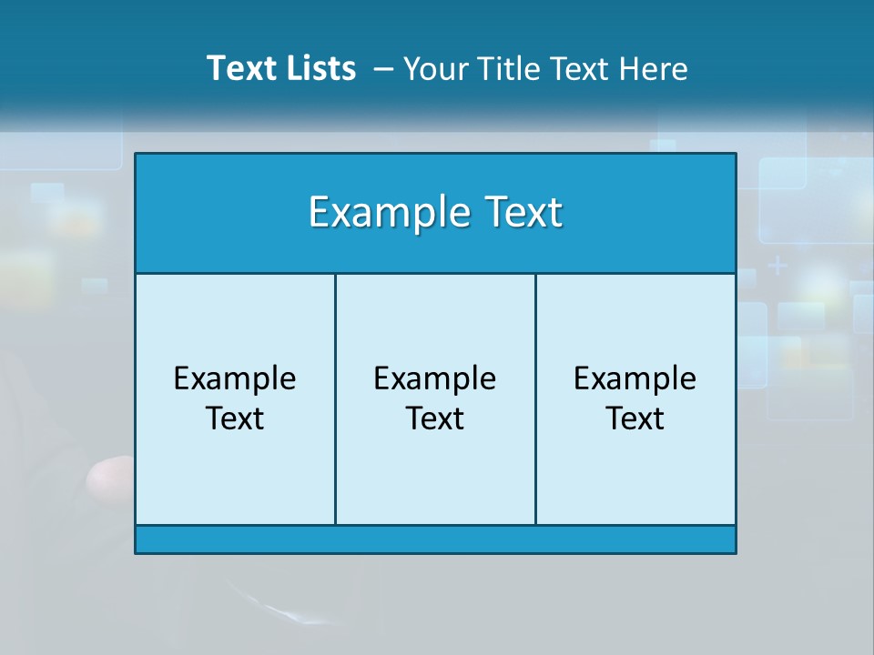 Conceptual Business Background PowerPoint Template