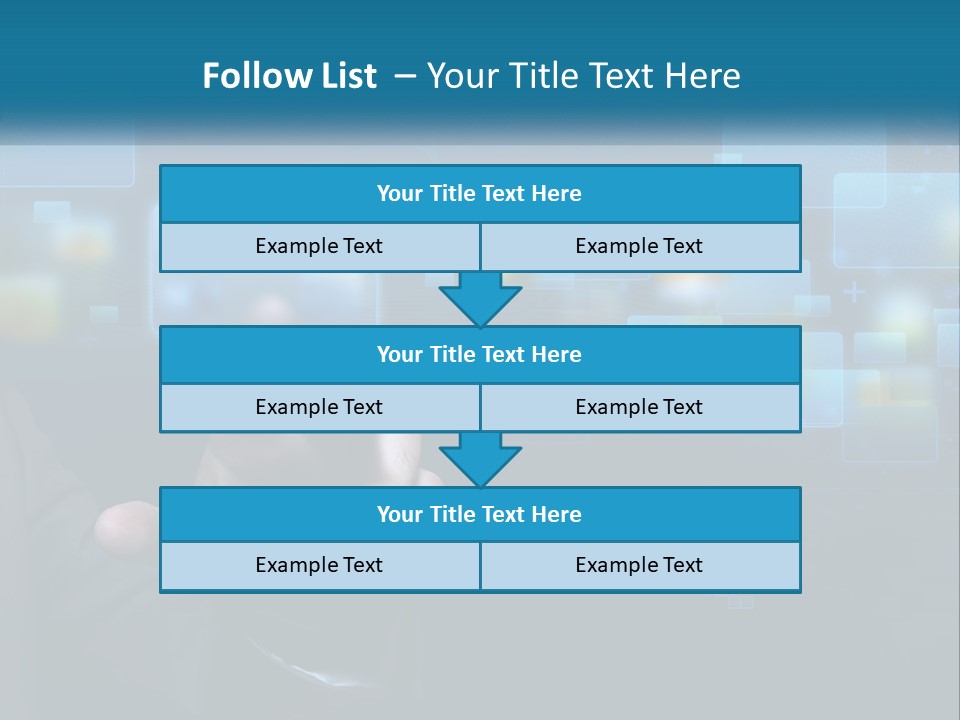 Conceptual Business Background PowerPoint Template