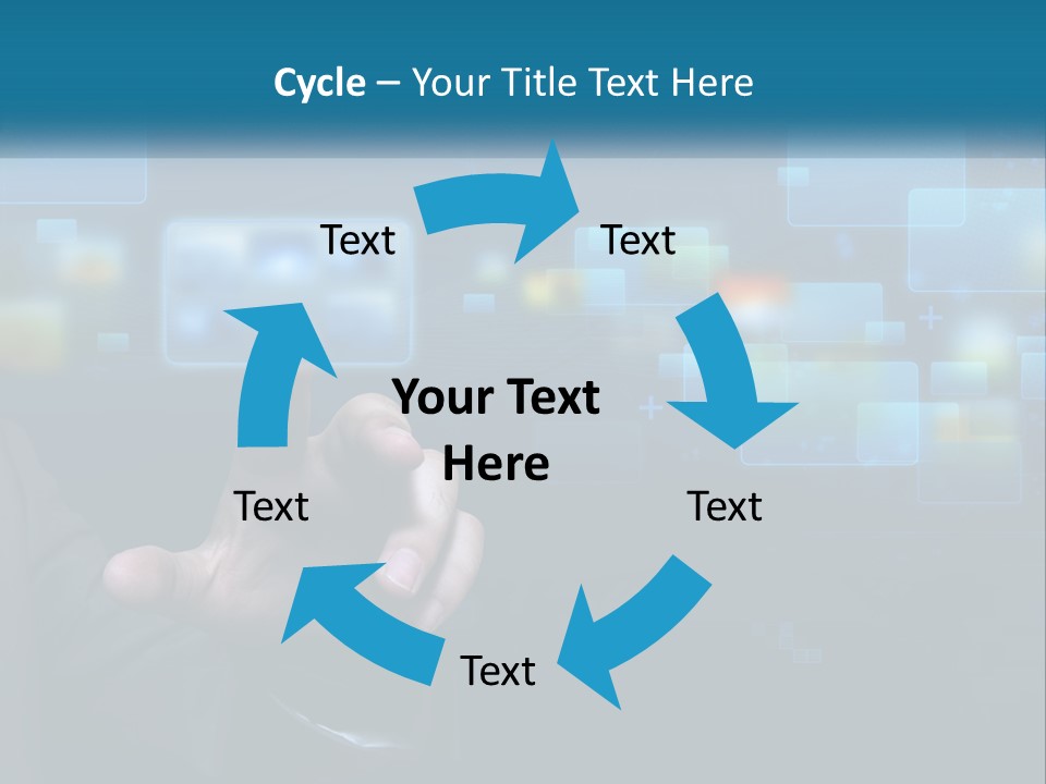 Conceptual Business Background PowerPoint Template