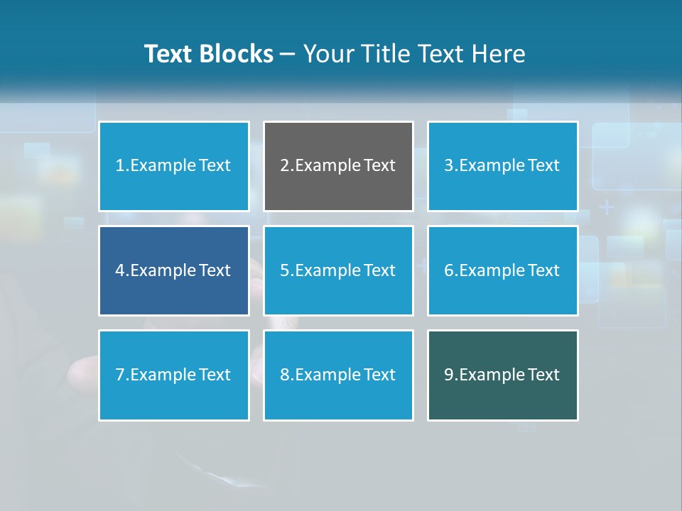 Conceptual Business Background PowerPoint Template