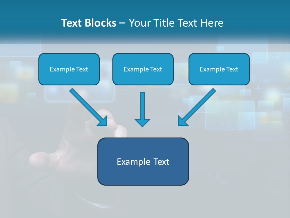 Conceptual Business Background PowerPoint Template
