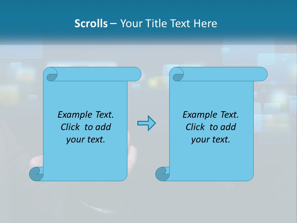 Conceptual Business Background PowerPoint Template
