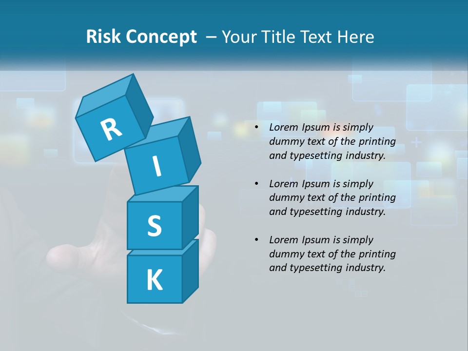 Conceptual Business Background PowerPoint Template