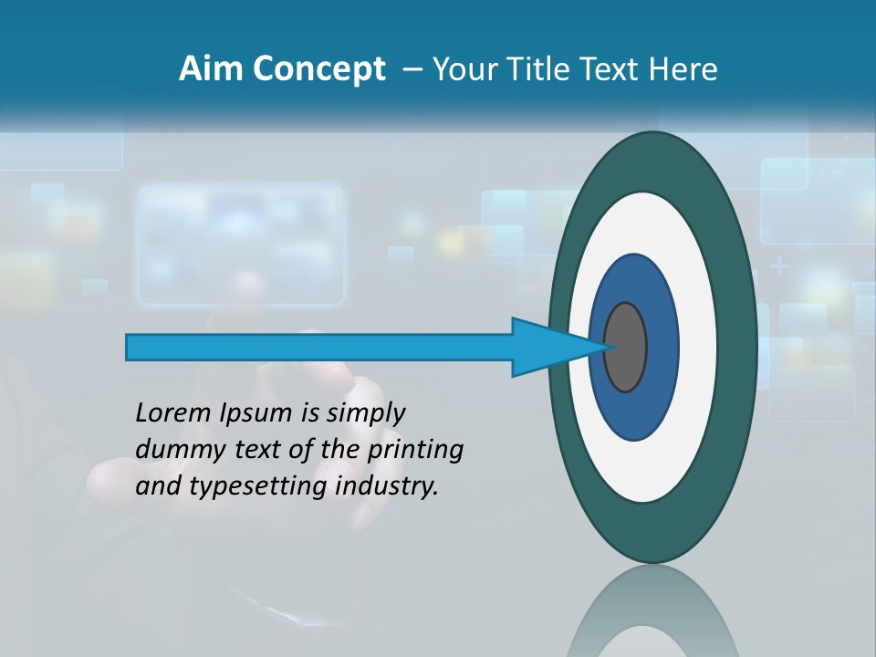 Conceptual Business Background PowerPoint Template