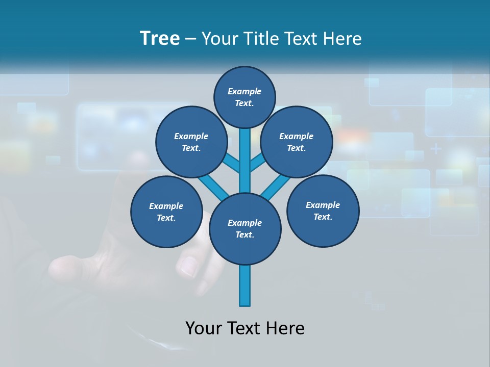 Conceptual Business Background PowerPoint Template