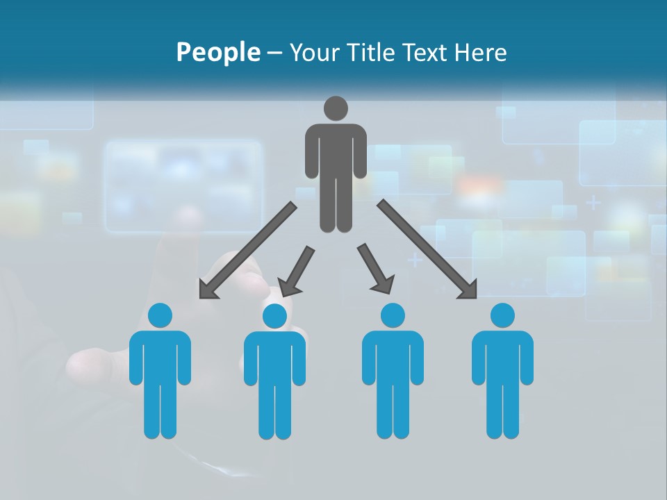 Conceptual Business Background PowerPoint Template