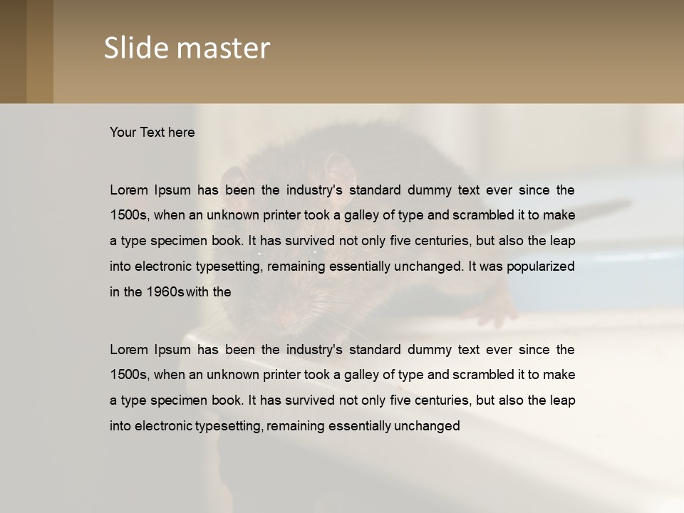 Small Man Park PowerPoint Template