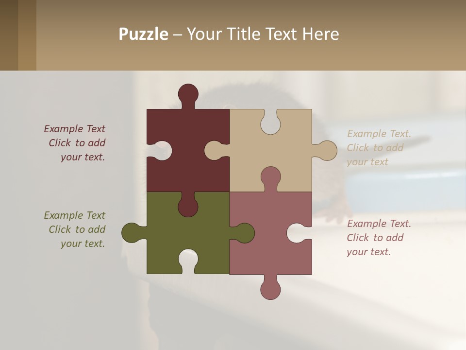 Small Man Park PowerPoint Template