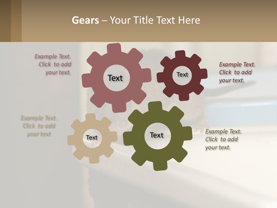 Small Man Park PowerPoint Template