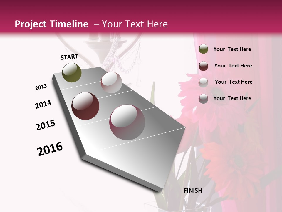 Holding Loan Grass PowerPoint Template